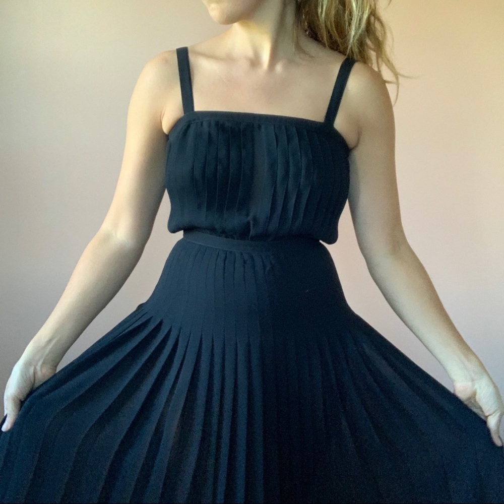 Vintage Peek-a-Boo Evening Dress